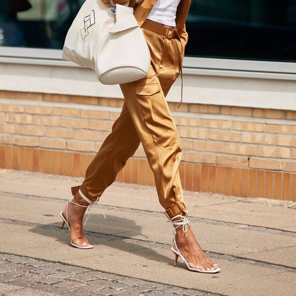 zara clear strap sandals